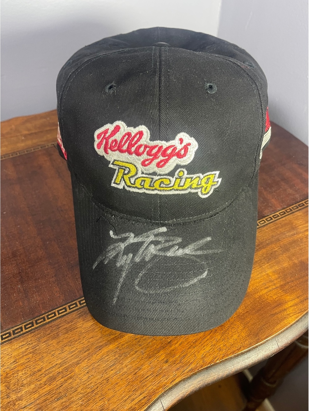 Kellogg's Racing Kyle Bush signed NASCAR Hat with Hendrick Motorsports